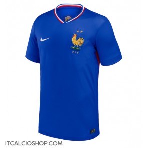 Francia Prima Maglia Europei 2024 Manica Corta